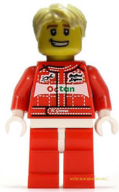 LEGO® Minifigurák col040h - Minifigura 3. sorozat- Autóversenyző (kieg.nélkül)