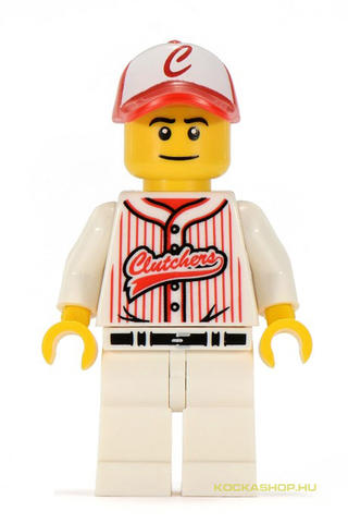 LEGO® Minifigurák col047h - Minifigura 3. sorozat - Baseball játékos (kieg.nélkül)