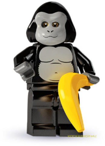 LEGO® Minifigurák col048 - Gorillajelmezes Fiú - kiegészítő nélkül