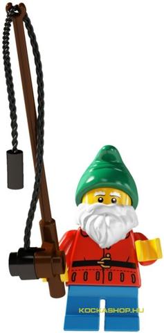 LEGO® Minifigurák col049 - Minifigura 4. sorozat - Kerti törpe - kiegészítő nélkül