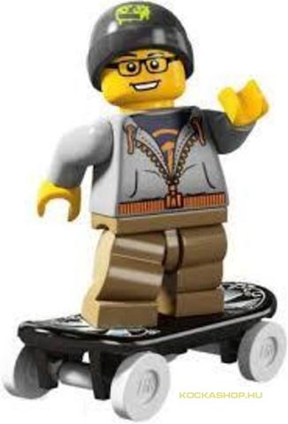 LEGO® Minifigurák col057 - Minifigura 4. sorozat - Utcai gördeszkás - kiegészítő nélkül