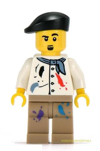 LEGO® Minifigurák Col062h - Minifigura 4. sorozat- Festőművész (kieg.nélkül)