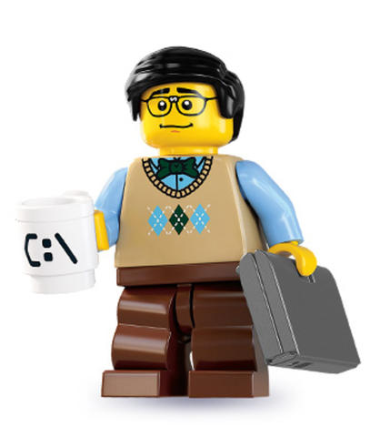 LEGO® Minifigurák col07-12 - Minifigura 7. sorozat - Programozó