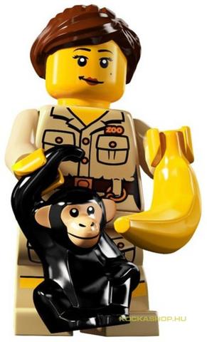 LEGO® Minifigurák col071 - Minifigura 5. sorozat- Állatkerti gondozó - kiegészítő nélkül