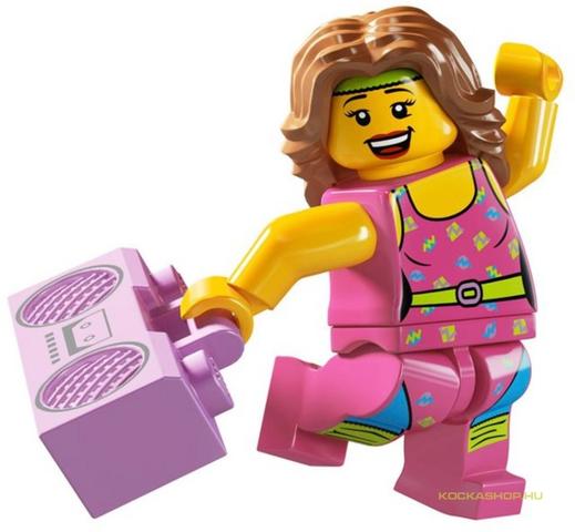 LEGO® Minifigurák Col074 - Minifigura 5. sorozat- Fitnesz edző