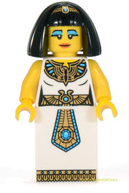 Minifigura 5. sorozat- Egyiptomi királynő (kieg.nélkül)