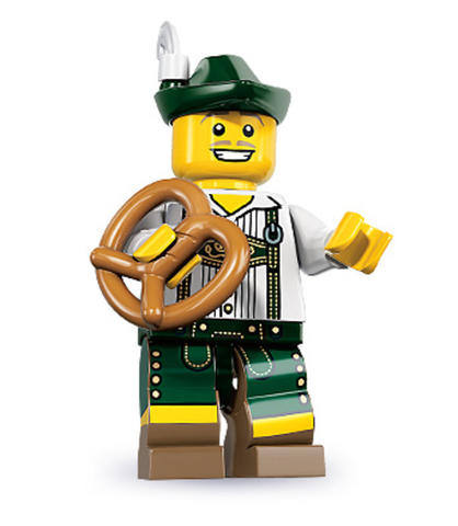 LEGO® Minifigurák col08-3 - Minifigura 8. sorozat - Térdnadrágos fickó