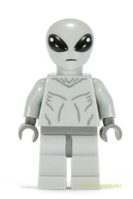 LEGO Minifigura 6. sorozat - Űrlény (kieg.nélkül)