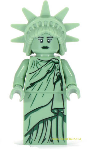 LEGO® Minifigurák col084h - LEGO Minifigura 6. sorozat - Szabadság szobor (kieg.nélkül)