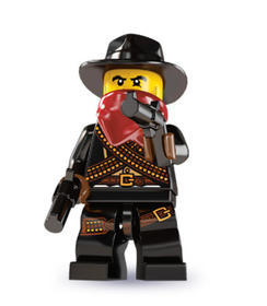 LEGO Minifigura 6. sorozat - Bandita