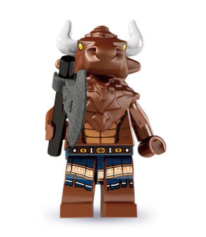 LEGO Minifigura 6. sorozat - Minotaurusz - kiegészítő nélkül