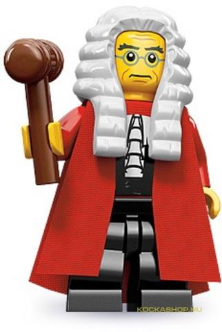 LEGO® Minifigurák col09-10 - Minifigura 9. sorozat - Bíró