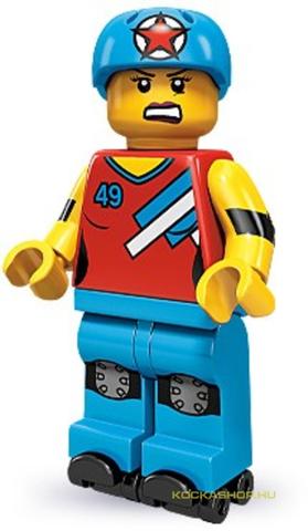 LEGO® Minifigurák col09-8 - Minifigura 9. sorozat - Görkoris lány