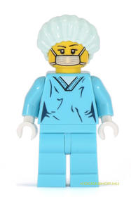 LEGO Minifigura 6. sorozat - Sebész (kieg.nélkül)