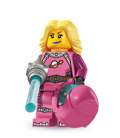 LEGO Minifigura 6. sorozat - Intergalaktikus lány