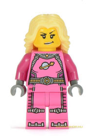 LEGO Minifigura 6. sorozat - Intergalaktikus lány (kieg.nélkül)