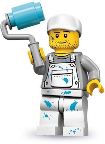 LEGO® Minifigurák col10-15 - Minifigura 10. sorozat - Szobafestő