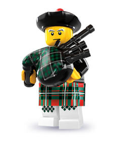 LEGO Minifigura 7. sorozat - Skótdudás