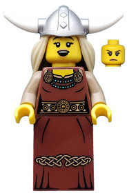 Viking nő - kiegészítő nélkül