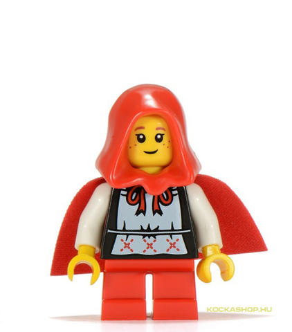 LEGO® Minifigurák col112h - LEGO Minifigura 7. sorozat - Piroska - a nagymama látogatója (kieg.nélkül)