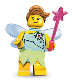 LEGO Minifigura 8. sorozat - Tündér