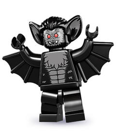 LEGO Minifigura 8. sorozat - Vámpír denevér