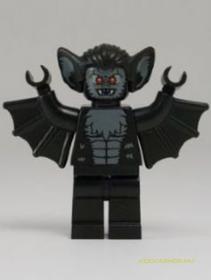 LEGO Minifigura 8. sorozat - Vámpír denevér (kieg.nélkül)