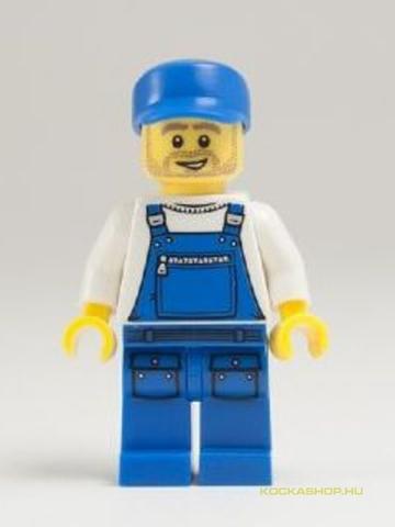 LEGO® Minifigurák col144h - Minifigura 9. sorozat - Vízvezeték szerelő (kieg.nélkül)