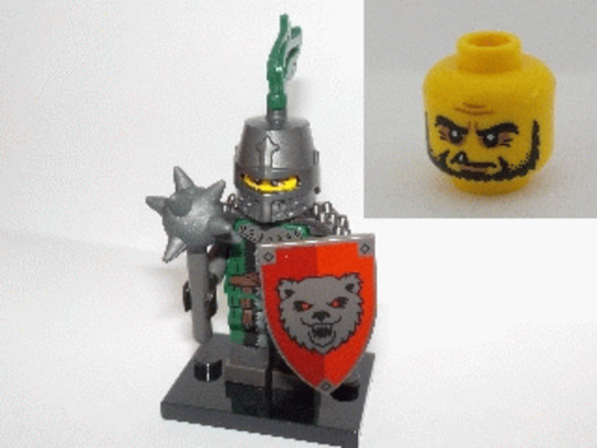LEGO® Minifigurák col15-3 - Rémisztő lovag 