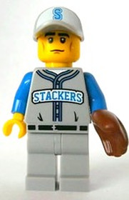 Baseball játékos - kiegészítő nélkül