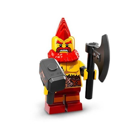 LEGO® Minifigurák col17-10 - Minifigura 17. sorozat - Harcos törpe
