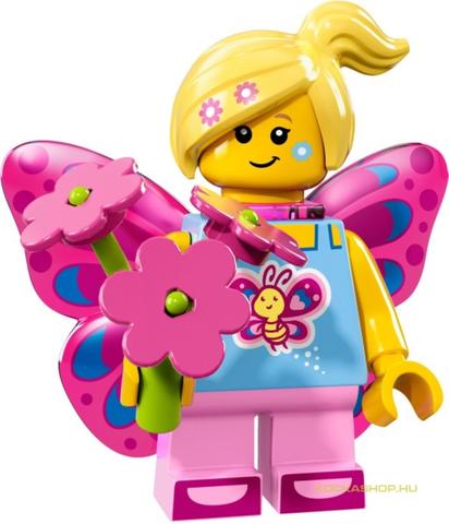 LEGO® Minifigurák col17-7 - Minifigura 17. sorozat - Pillangó kislány 