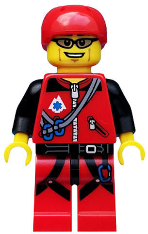 LEGO® Minifigurák col171 - Minifigura 11. sorozat - Hegymászó - kiegészítő nélkül