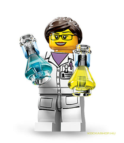LEGO® Minifigurák col173 - Minifigura 11. sorozat - Tudós nő