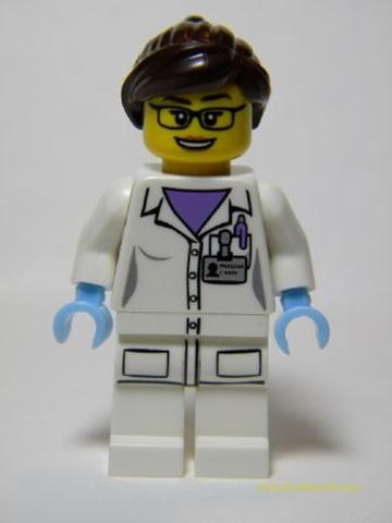 LEGO® Minifigurák col173h - Minifigura 11. sorozat - Tudós nő (kieg.nélkül)