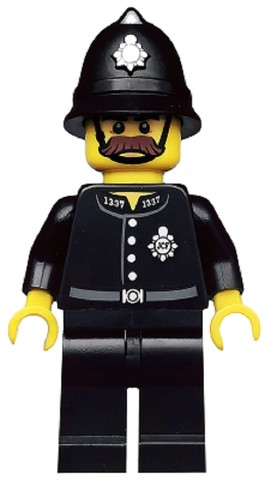LEGO® Minifigurák col177 - Minifigura 11. sorozat - Bobby rendőr - kiegészítő nélkül
