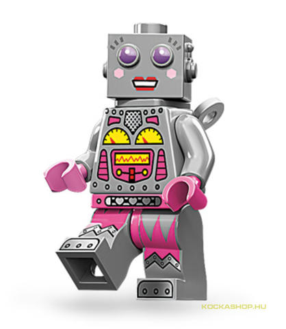 LEGO® Minifigurák col178 - Minifigura 11. sorozat - Felhúzós robotlány