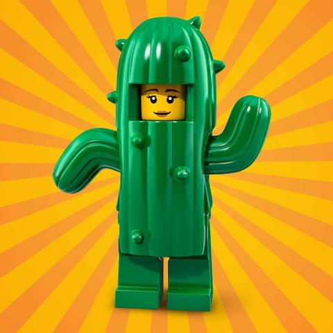 LEGO® Minifigurák col18-11 - 18. sorozat - Kaktuszjelmezes Lány