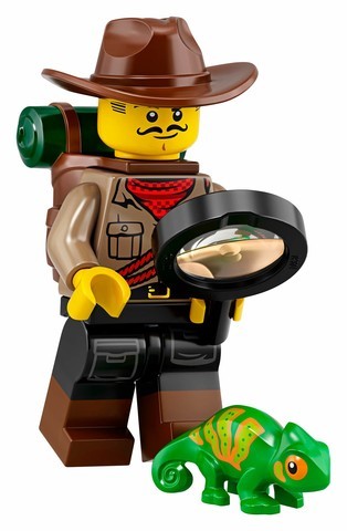 LEGO® Minifigurák col19-7 - Dzsungelkutató - 19. Sorozat 
