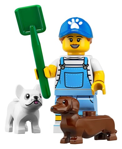 LEGO® Minifigurák col19-9 - Kutyaszitter - 19. Sorozat 
