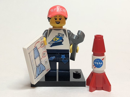 LEGO® Minifigurák col20-6 -  Minifigura 20. sorozat - Űr rajongó