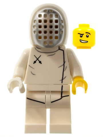 LEGO® Minifigurák col205 - Minifigura 13. sorozat - Vívó - kiegészítő nélkül