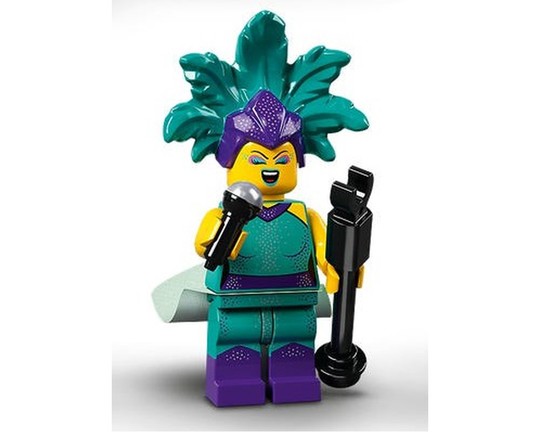 LEGO® Minifigurák col21-12 - Kabaré énekesnő