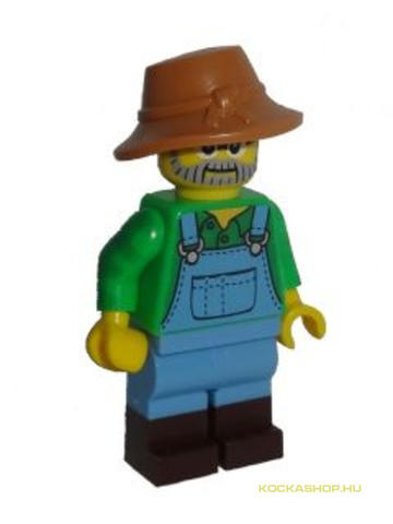 LEGO® Minifigurák col228h - Farmer minifigura kiegészítők nélkül