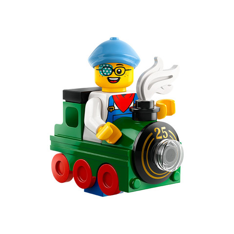LEGO® 2024 LEGO® Újdonságok col25-10 - Vonatozó kisgyerek