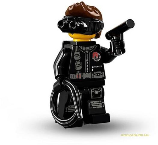 LEGO® Minifigurák col257 - Minifigura 16. sorozat - Kém - kiegészítő nélkül