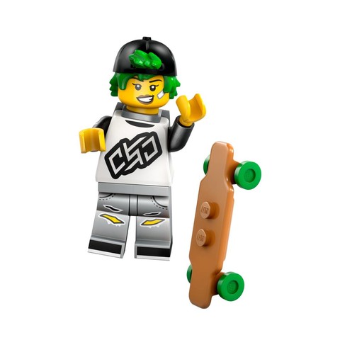 LEGO® 2025 LEGO® Újdonságok col27-7 - Deszkás srác