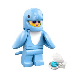 Delfin jelmezes minifigura