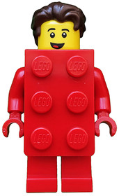 Lego jelmezes fiú - kiegészítő nélkül
