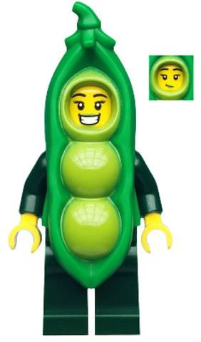 LEGO® Minifigurák col360 - Minifigura 20. sorozat - Borsó jelmezes lány (kiegészítők nélkül)